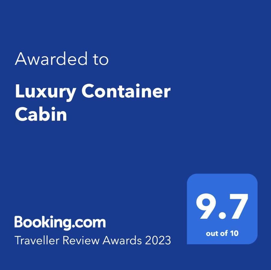 Luxury Container Cabin Masterton Εξωτερικό φωτογραφία